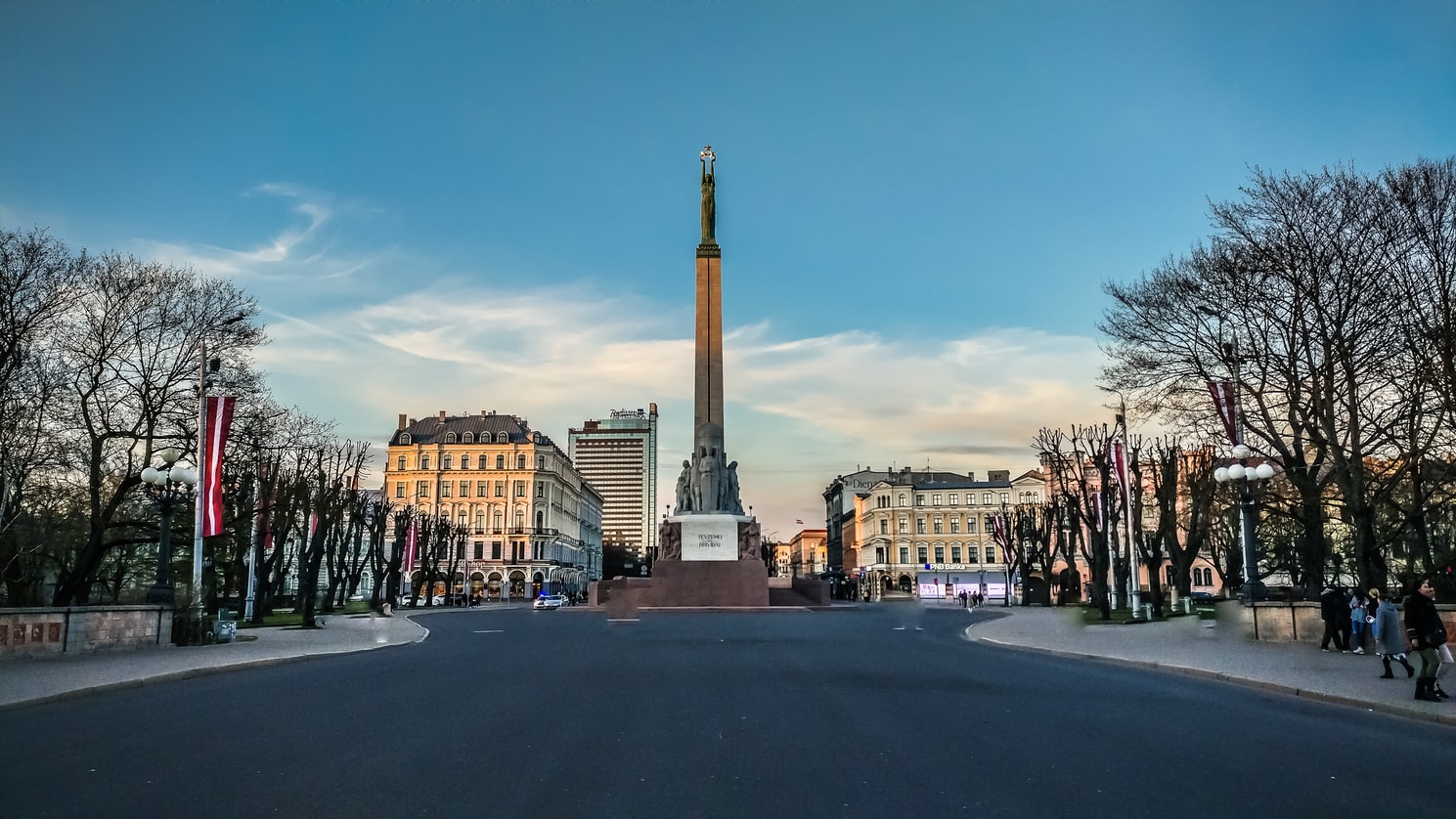 Letland-riga-monument-plein