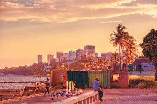 Mozambique-maputo-strand-zee-stad