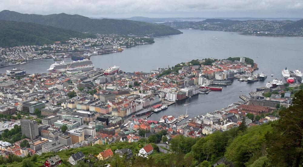 Noorwegen-Bergen-cruise-haven
