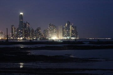 Panama-city-stad-nacht