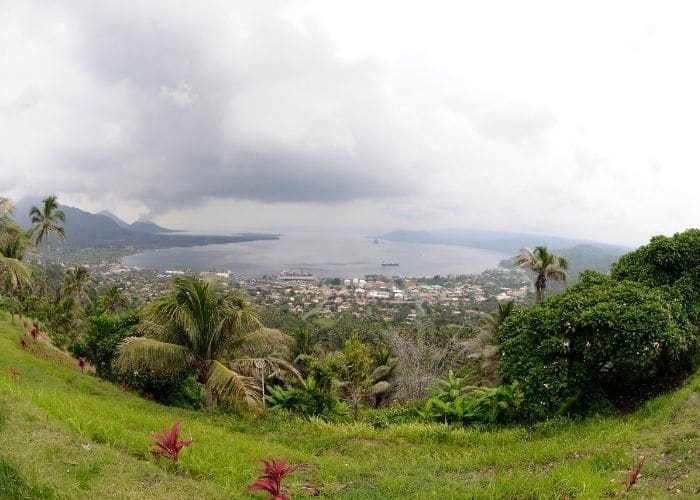 Papua-nieuw-guinea-rabaul-stad-uitzicht