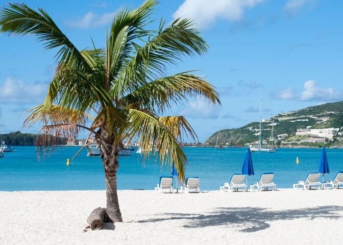 Sint-Maarten-philipsburg-strand-zee-palmboom
