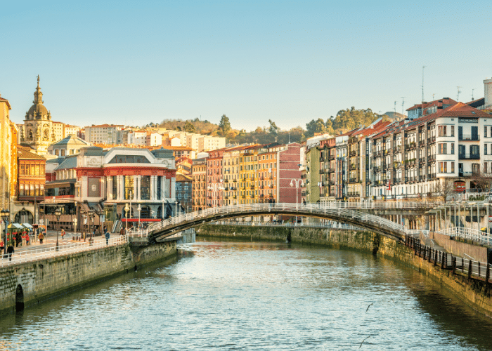 Spanje-Bilbao-cruise-haven-map-stad