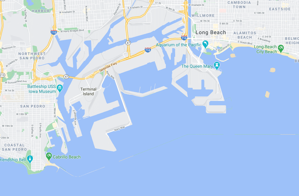 Verenigde-Staten-los-angeles-cruise-haven-map