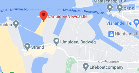 Nederland-ijmuiden-cruise-haven-map