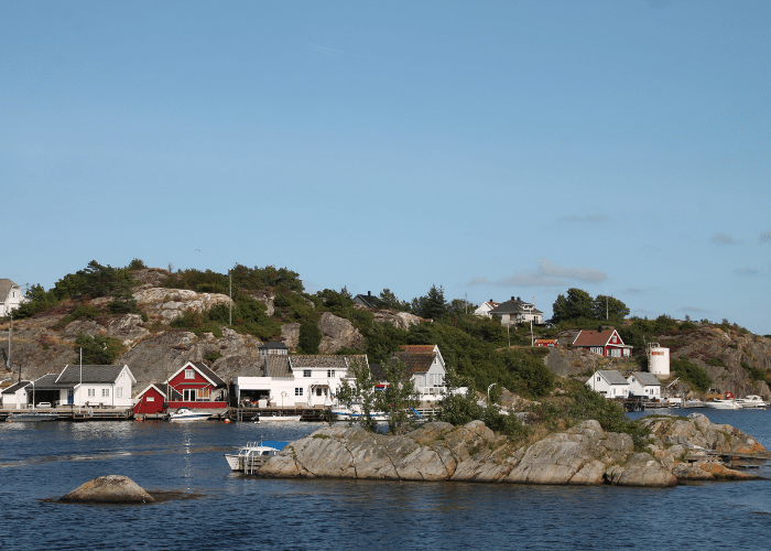 Noorwegen-Kristiansand-cruise-haven-kust
