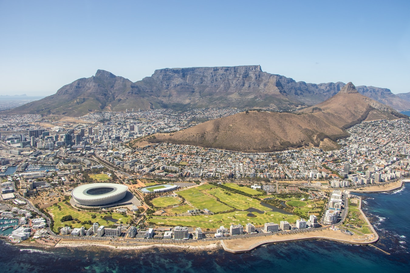 Zuid-afrika-kaapstad-uitzicht-stad