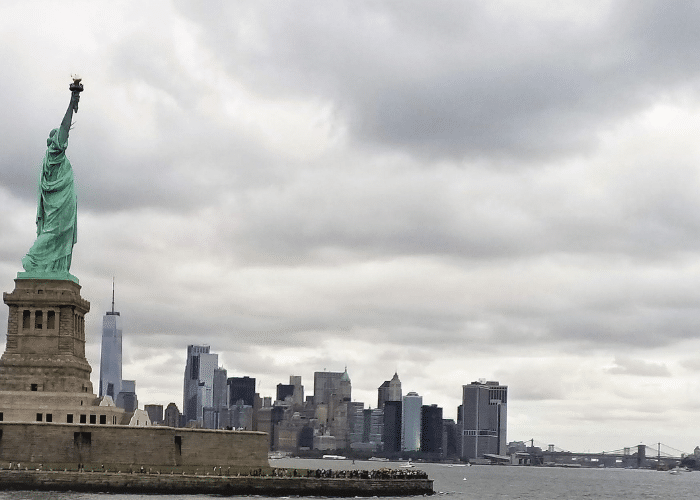 amerika-new york-cape liberty-vrijheidsbeeld-gebouwen