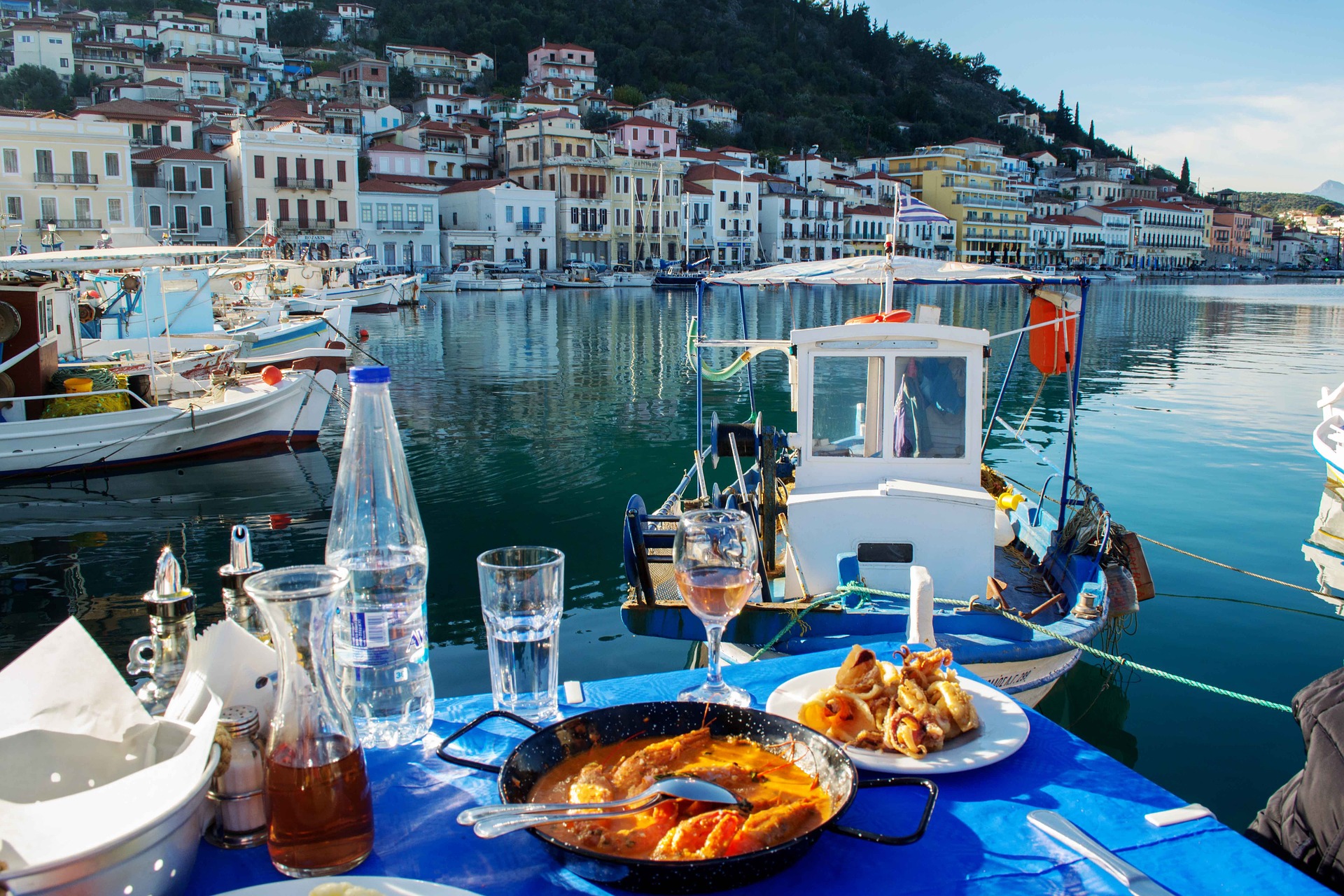 griekenland-gythion-haven-boten-huizen-eten