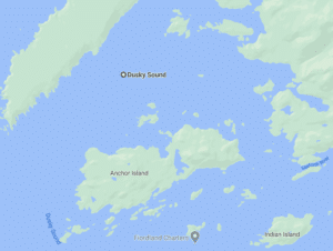 nieuw zeeland-dusky sound-cruise-haven-map