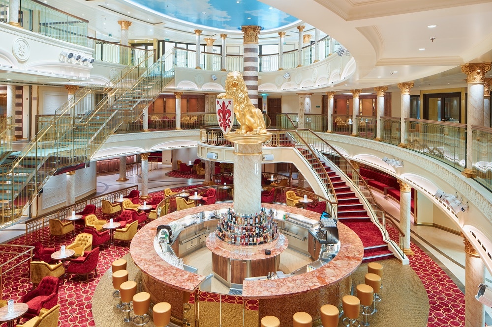 Costa Cruises-Costa Firenze-Cruiseschip-Lounge