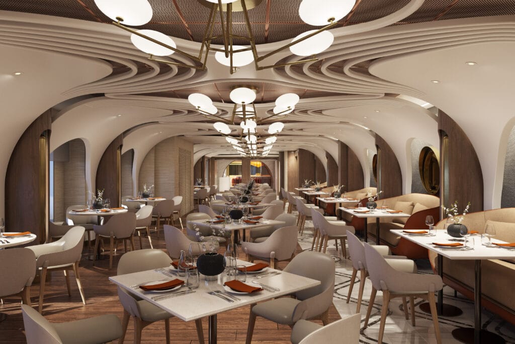Norwegian Cruise Line-Norwegian Prima-Cruiseschip-Restaurant Onda by Scarpetta