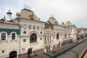 Rusland-Vladivostok-Trans siberian station