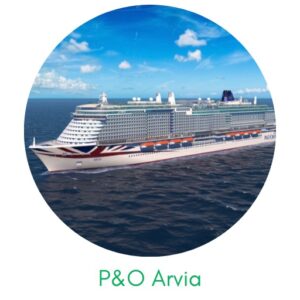 P&O Arvia - LNG Cruiseschip