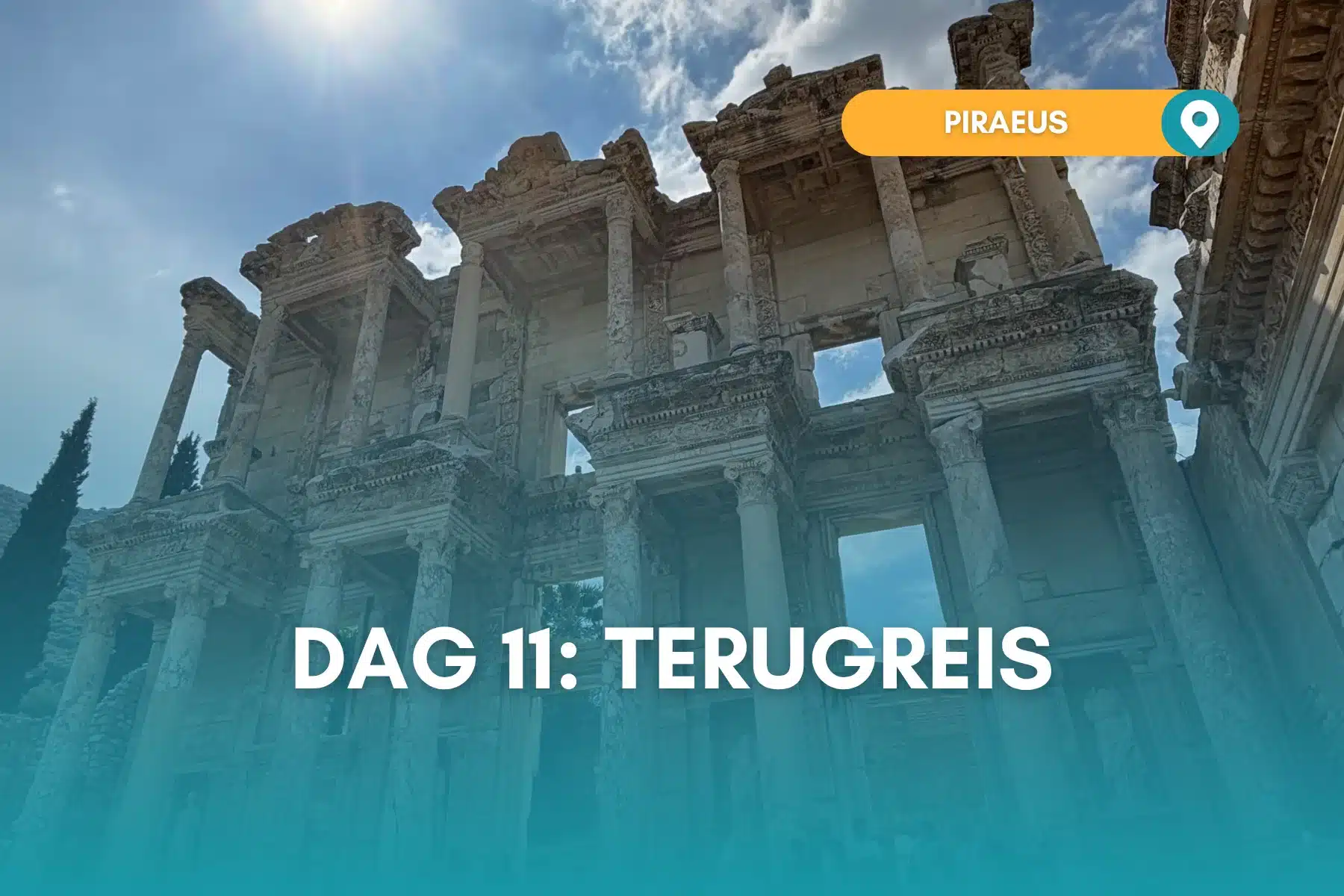 Dag 11: Piraeus - Terugreis