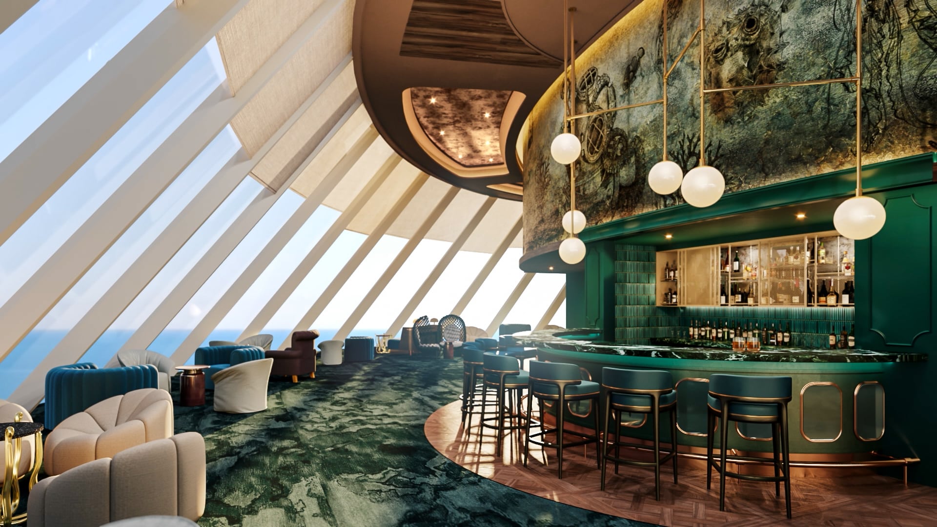 Geniet van het grote aanbod van entertainment aan boord Mein Schiff Flow.