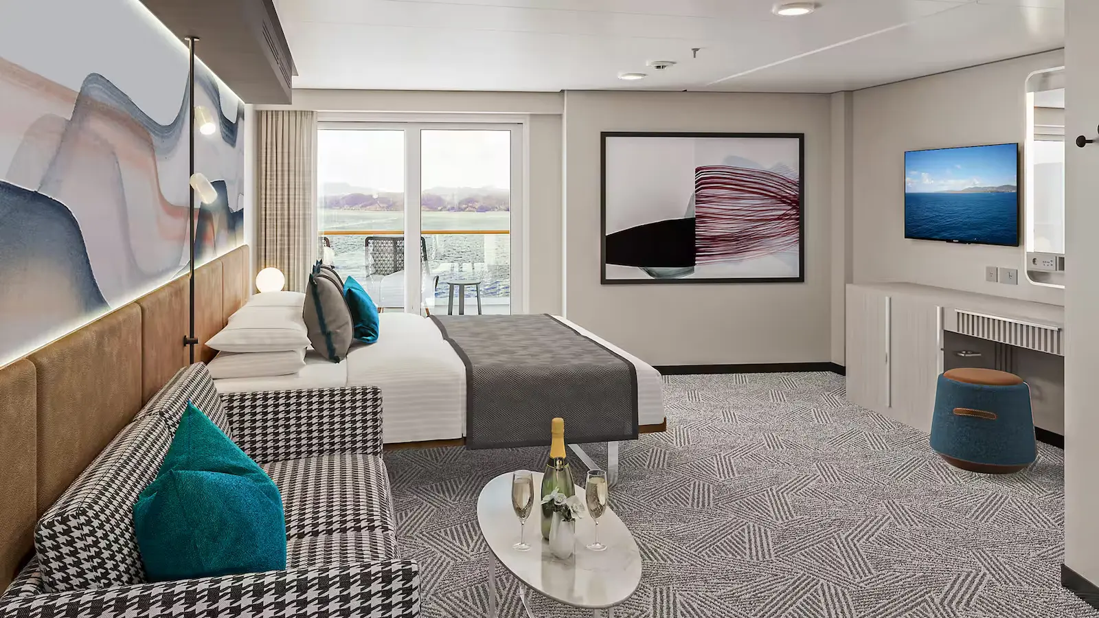 Interieur Norwegian Aura Club Balkonhut M2 M4 MA MB MX