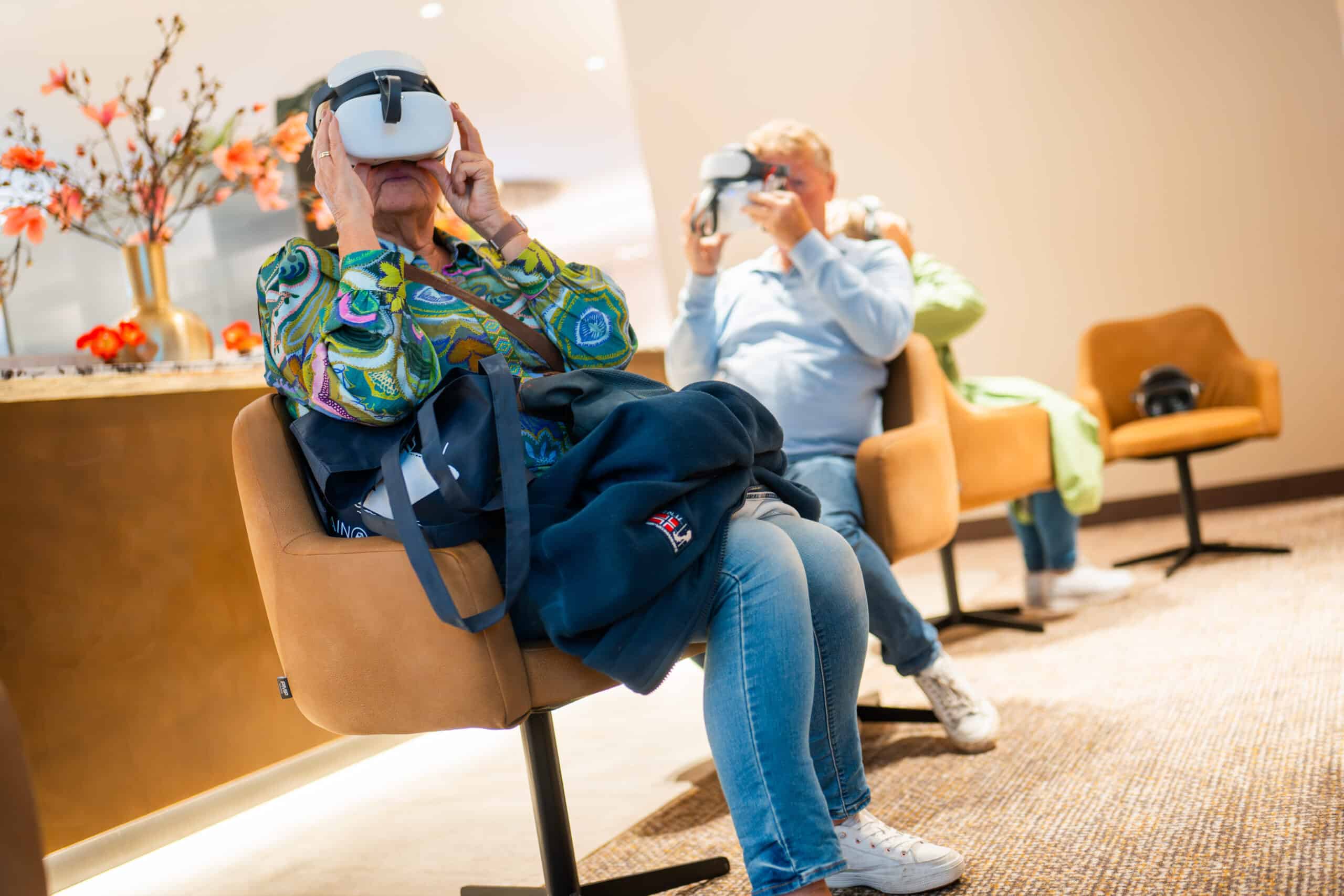 Virtuele scheepstour met een VR-bril