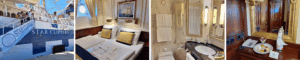 Star Clippers, hut, badkamer, entree cruiseschip