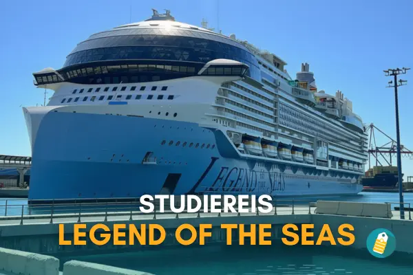 Studiereis op de Legend of the Seas vanuit Malaga naar Rome